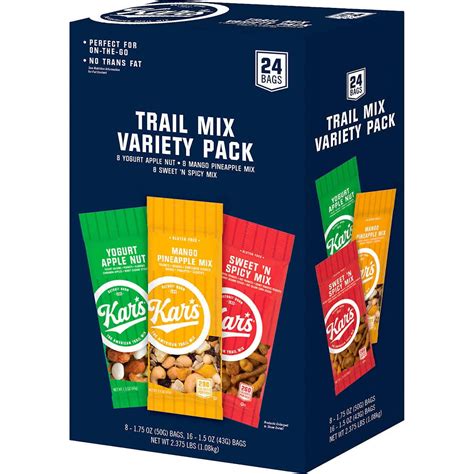 Kars Gluten Free Variety Pack Trail Mix 38 Oz