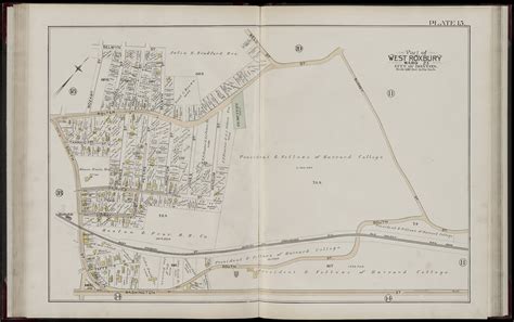 Atlas Of The City Of Boston West Roxbury Mass Volume Six From