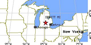 Dewitt, Michigan (MI) ~ population data, races, housing & economy