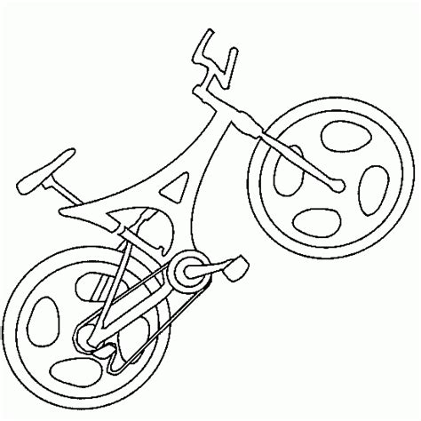 Dibujo De Bicicletas Para Colorear 001 Dibujos Y Juegos Para Pintar Y