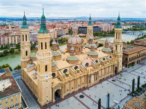 Catedral Basílica De Nuestra Señora Del Pilar Vista Panorámica Aérea