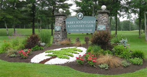 Parry Sound Golf And Country Club Parry Sound Ontario Best Golf Trips