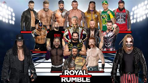 Wwe 2k24 30 Man Royal Rumble Match Gameplay Wwe 2k24 Royal Rumble Match Youtube