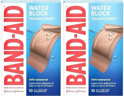 Amazon Band Aid Adhesive Bandages Extra Tough Strips Inch