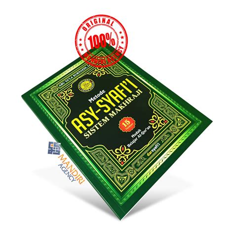 Jual METODE ASY SYAFII Sistem Makhraji Pustaka Imam Syafi I Shopee