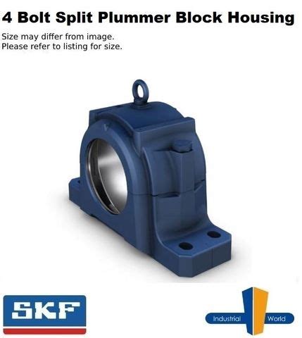 SKF 4 Bolt Split Plummer Block Housing