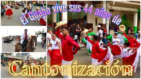 Fiestas del Guabo por sus 44 años de Cantonización 2022 Desfile El