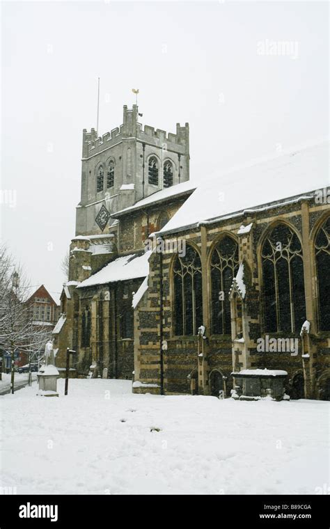 Norman Church Snow Hi Res Stock Photography And Images Alamy