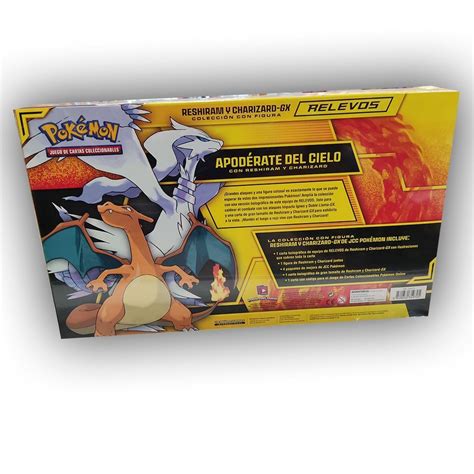 Colecci N Con Figura Charizard Y Reshiram Gx Espa Ol Collectorage