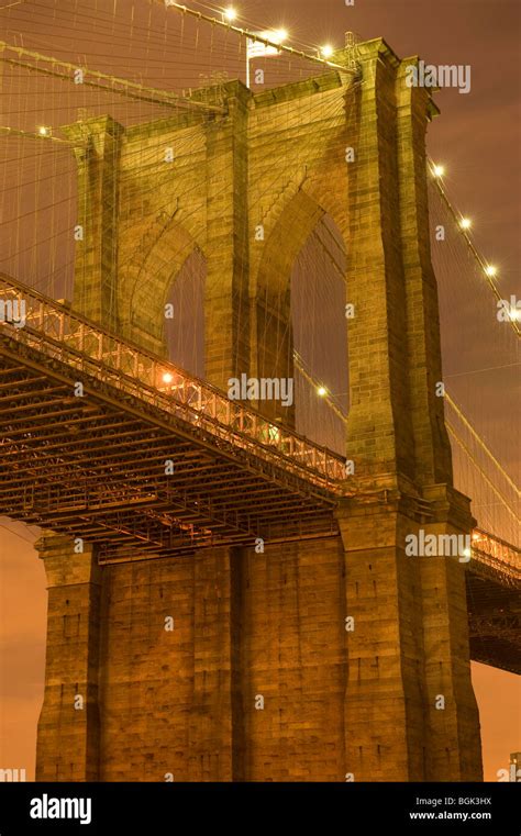 Brooklyn Bridge New York Stock Photo Alamy