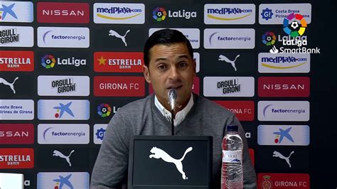 Rueda de prensa Girona FC vs CD Mirandés YouTube