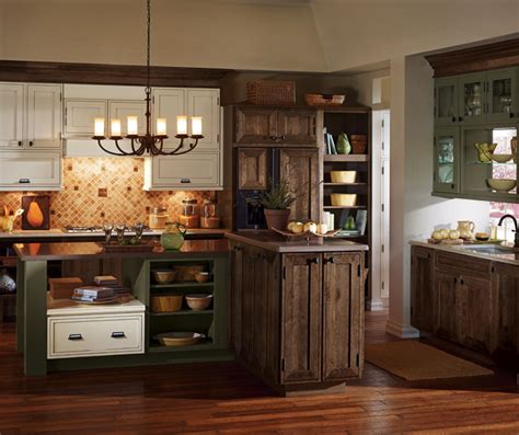 Rustic Kitchen Cabinets - Decora Cabinetry