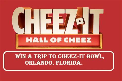 Espns Cheez It 2021 Contest Win A Trip To 2021 Cheez It Bowl