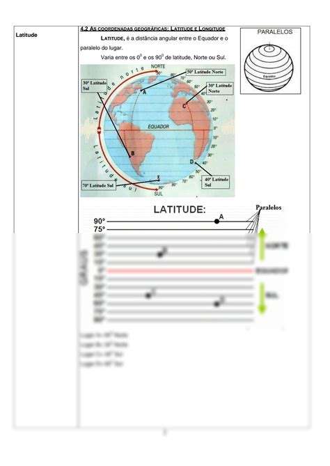 SOLUTION Coordenadas Geogr Ficas Studypool