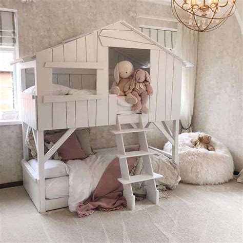 Mathy By Bols Treehouse Bunk Bed With Platform Slide ...