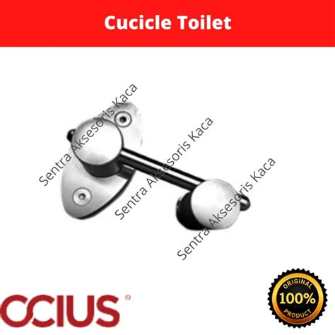 Kunci Grendel Pintu Kaca Toilet Ociuscubicle Ocius Okta 2 Akasesoris