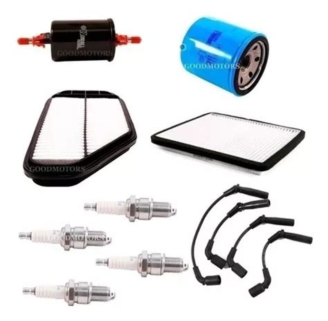 Kit Filtros Bujias Cables Chevrolet Spark Gt 1 4 10 15 Cuotas Sin