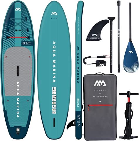 Aqua Marina Beast Aufblasbares Stand Up Paddle Board Isup Cm