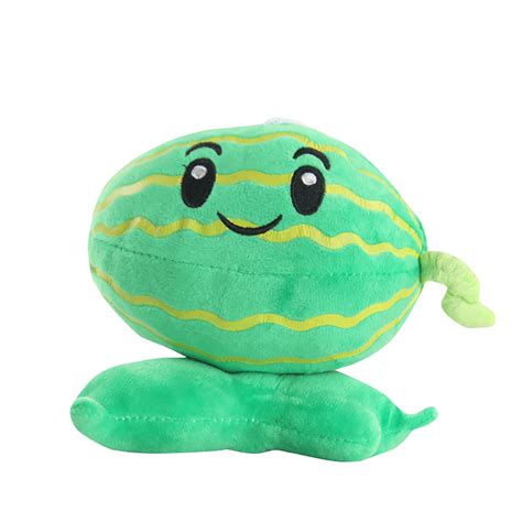 Yubatuo Plants Vs Zombies Plush Toy Melon Pult Pvz Stuffed Figure Doll