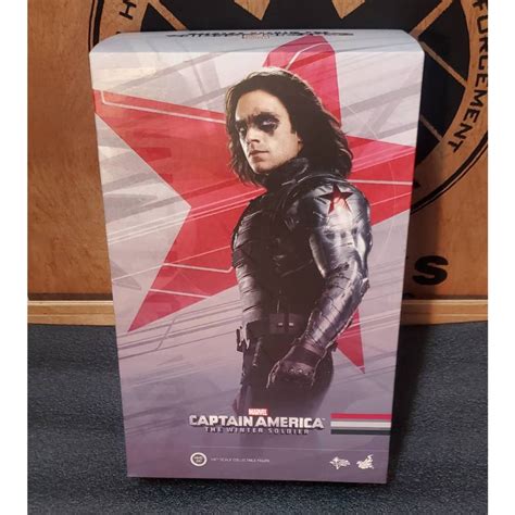 HOT TOYS 酷寒戰士 12吋人偶 模型 公仔 漫威 MARVEL 可更換頭雕 全新只拆未擺 蝦皮購物