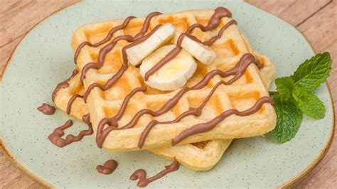 Waffle Na Airfryer Deliciosa E Crocante