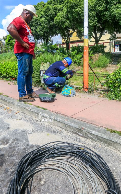 Prefeitura de Belford Roxo restabelece iluminação após furtos de cabos