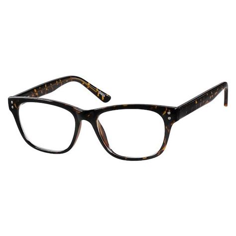 Tortoiseshell Square Glasses 124925 Zenni Optical Eyeglasses Square Glasses Glasses Zenni