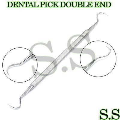 1 STAINLESS STEEL DENTAL PICK DOUBLE END PR-279 | eBay