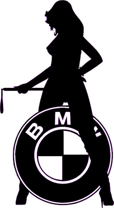 Bmw Sexy Girl Decal