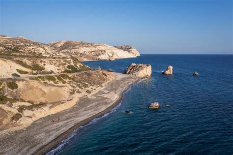 Rock Of Aphrodite In Cyprus Stock Image Image Of Petra Tourism