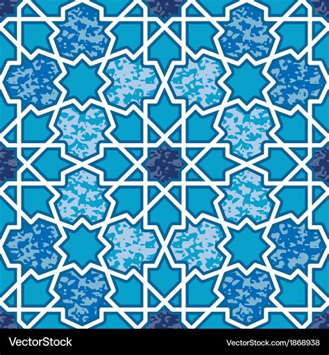 Seamless Moroccan Tile Royalty Free Vector Image