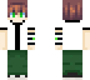 Ben 10 Classic(With Omnitrix) | Minecraft Skin