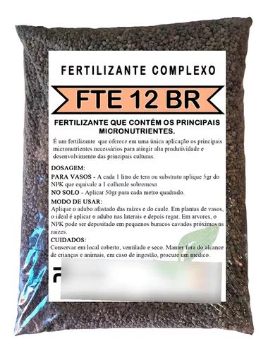 Kg Fertilizante Mineral Complexo Fte Br Micronutrientes