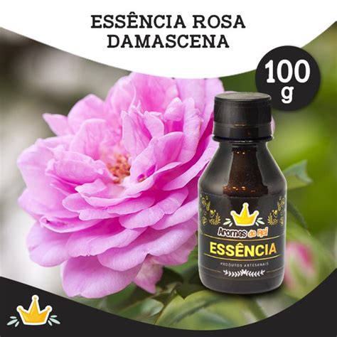 Ess Ncia Rosa Damascena G Aromas Do Rei