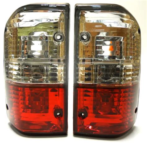 Feux Arri Re Lampe Ensemble Cristal Rouge Blanc Pour Nissan Patrol G