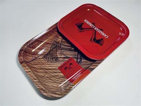 Lil Red Rolling Tray Small Canadian Lumber