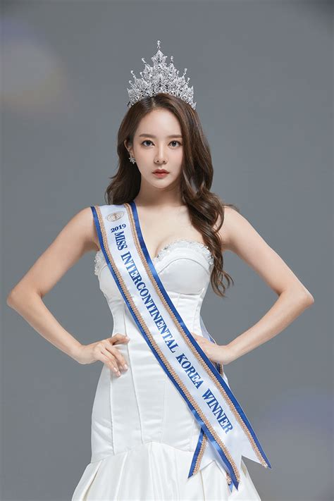 Miss Intercontinental Korea 2019cho Gabi Miss Intercontinental