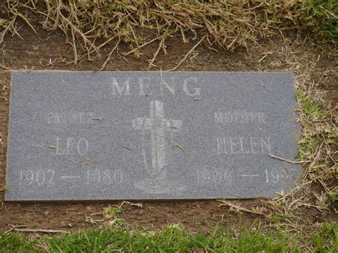 Leo Augusta Meng Find A Grave Memorial