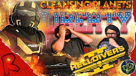 Cleansing Planets With The Flames Of Liberty Helldivers