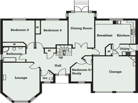 Sample Bungalow Floor Plans