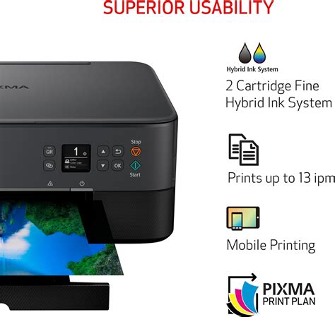 Canon PIXMA TS6420a Impresora inalámbrica de inyección de tinta todo en