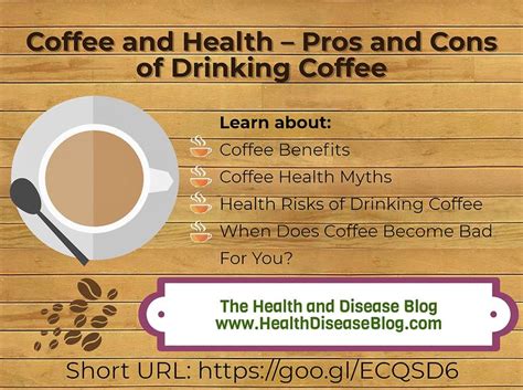 Learn About The Health Benefits And Hazards Of Drinking Coffee