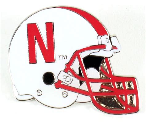 Nebraska Football Helmet Pin