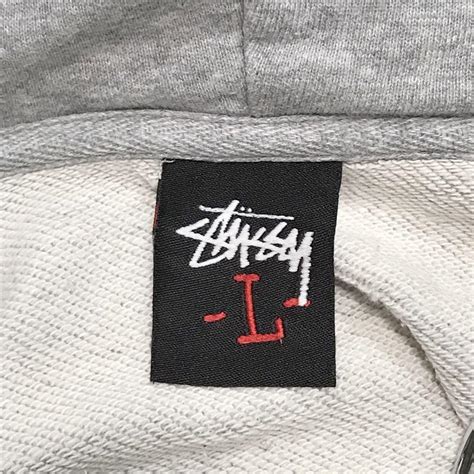 39％割引グレイ系l最高の品質 人気 Stussy ステューシー スウェットパーカー スクリプトロゴ グレー パーカー トップスグレイ系l