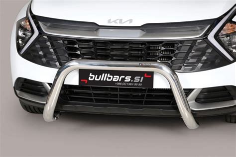 EU INOX bull bar fi76 Kia Sportage 2021 Kogovšek Trzin