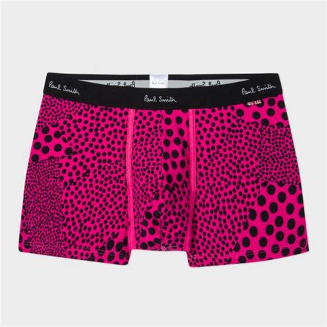 Paul Smith Men S Pink Varied Spot Low Rise Boxer Briefs Men Looks