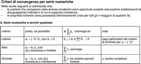 Dirichlet Criterio Di In Enciclopedia Della Matematica