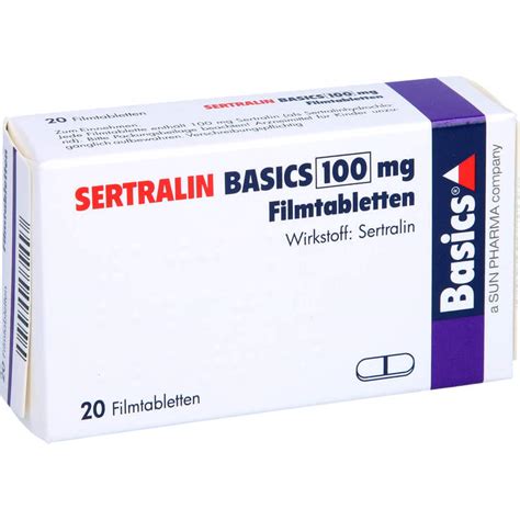 Sertralin Basics 100 Mg Filmtabletten 20 St Auf E Rezept Kaufen APONEO