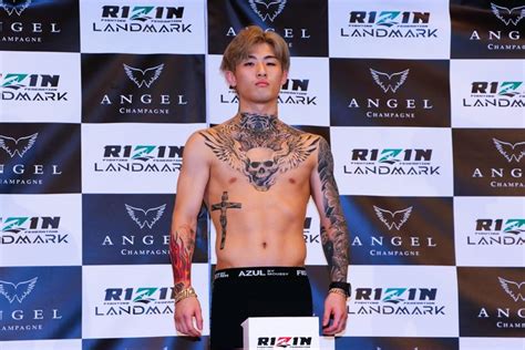 【rizin】弥益ドミネーター聡志と平本蓮が69kg台で計量パス「俺が絶対に勝つ」（平本）「飾りつけはこれ以上いらない」（弥益） ゴング格闘技