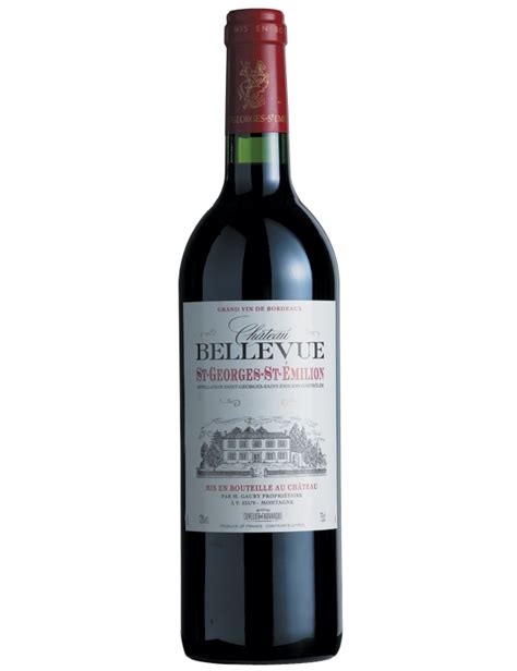 Ch Teau Bellevue St Georges Saint Georges Saint Emilion